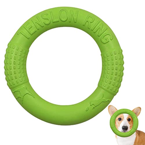 Stronrive Hundering Spielzeug, Fun Dog Beiß Flying Dog Kauringe, Flugscheiben für mittelgroße/große Rassen, schwimmendes Hunderingspielzeug zum Werfen, Fangen Stronrive Hundering Spielzeug, Fun Dog Beiß Flying Dog Kauringe, Flugscheiben für mittelgroße/große Rassen, schwimmendes Hunderingspielzeug zum Werfen, Fangen von Stronrive