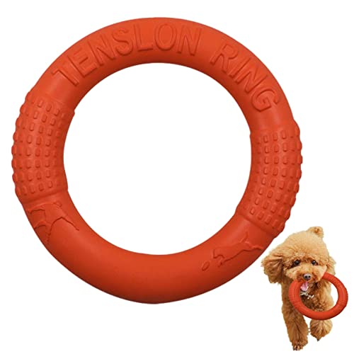 Puller Hundespielzeug - Flying Ring Outdoor Puller Hundering Spielzeug | Interaktives Hunderingspielzeug, Robustes fliegendes Hundespielzeug für große mittelgroße Hunde von Stronrive