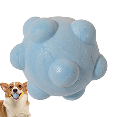 Stronrive Quietschender Hundeball | Hüpfender Apportierball für Hunde - Quietschende Apportierbälle Unzerstörbare, schwimmende, leichte Hüpfbälle für große, mittelgroße Hunde zum Apportieren, Spielen von Stronrive