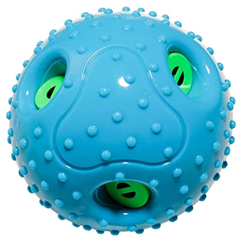 Stronrive Spielzeug für Hunde | Hundebälle für Aggressive Kauer,Outdoor Dog Ball Monster-Muster Interaktives Spielzeug für mittelgroße und große Hunde Geburtstagsleckerbissen von Stronrive