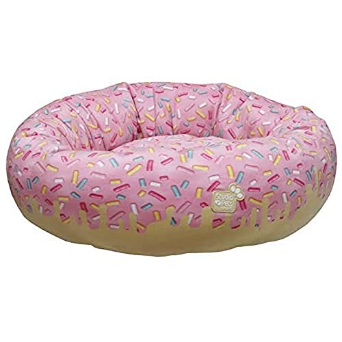 CYPBRANDS Studio Pets BE-02M-ST Donut-Bett für Tiere, Größe M von CYPBRANDS