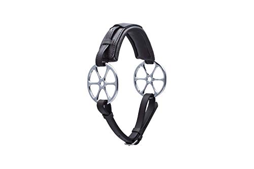 St?bben STEELtec Gebisslose Z?umung 2194 Sonnenrad/Flower Ring (Warmblut, schwarz) von Stübben STEELtec
