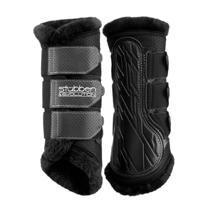 Stübben Airflow Trainingsgamaschen mit Fleece Schwarz, Gr. L Stübben Airflow Trainingsgamaschen mit Fleece Schwarz, Gr. L von Stübben