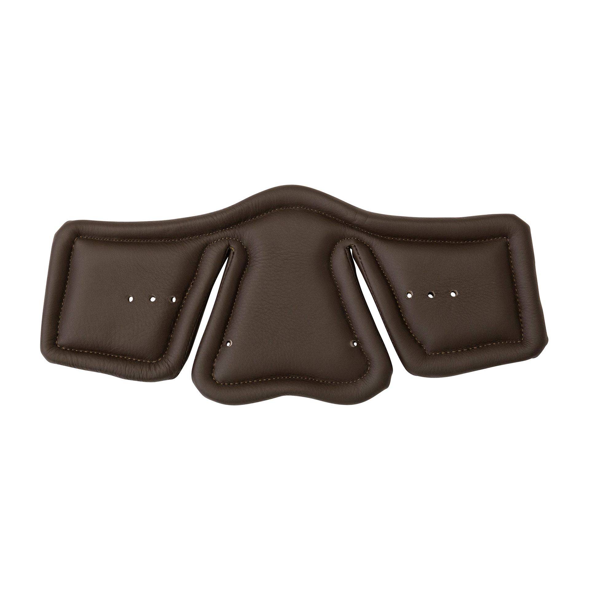 Stübben Equi-Soft® Polster für Sattelgurt Vachetteleder Ebony, Einheitsgröße 50-150 cm von Stübben