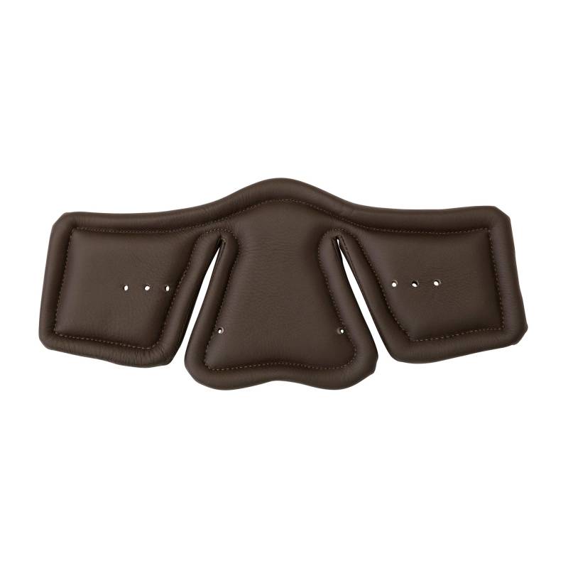 Stübben Equi-Soft® Polster für Sattelgurt Vachetteleder Ebony, Einheitsgröße 50-150 cm von Stübben