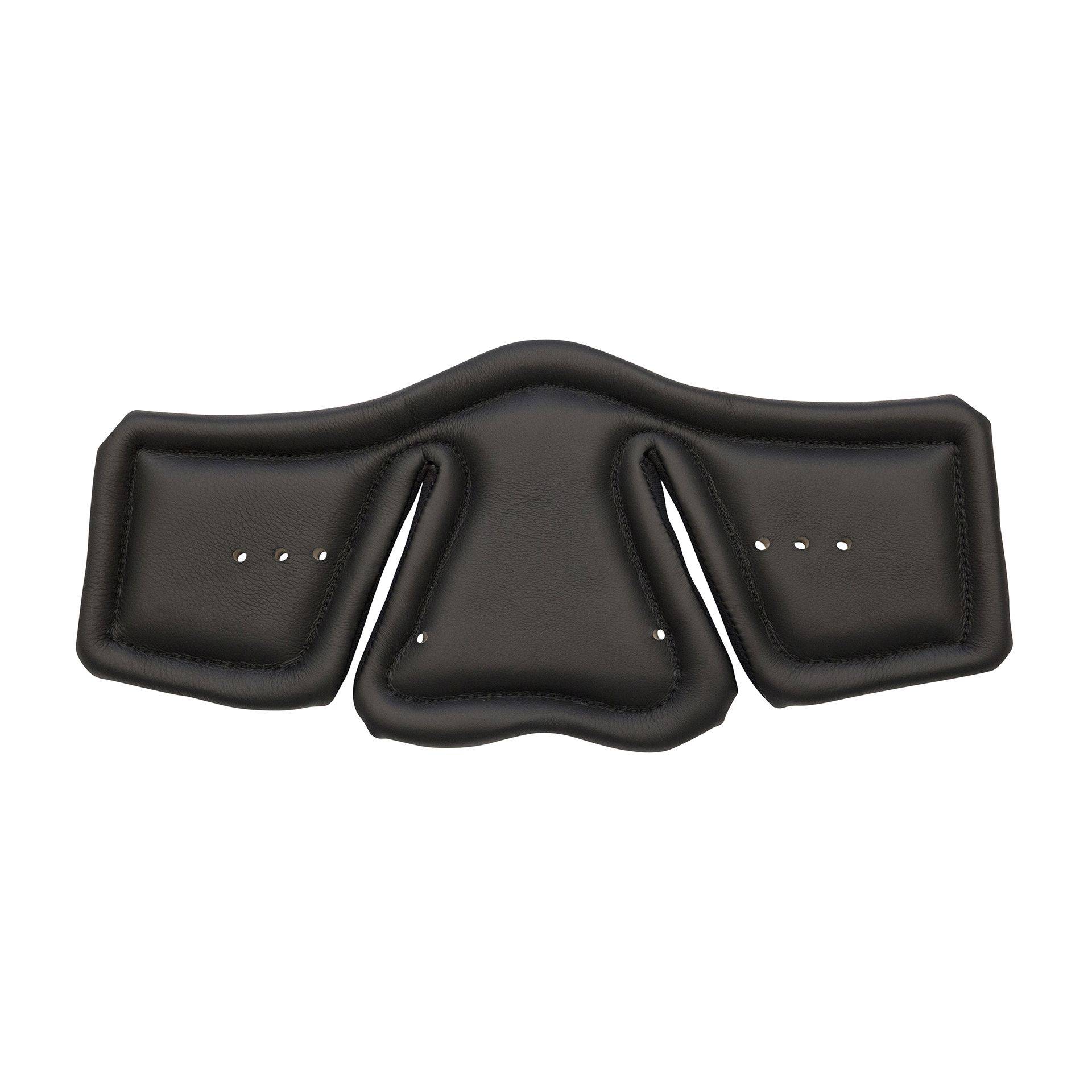 Stübben Equi-Soft® Polster für Sattelgurt Vachetteleder Schwarz, Einheitsgröße 50-150 cm von Stübben