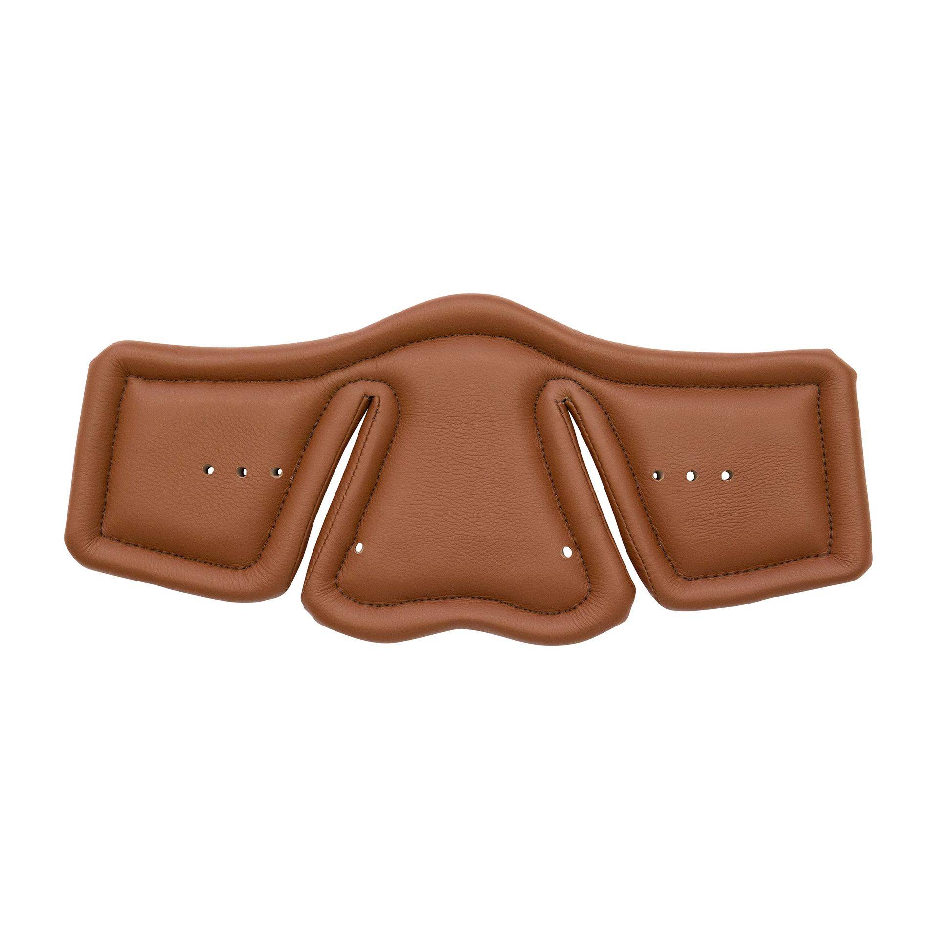 Stübben Equi-Soft® Polster für Sattelgurt Vachetteleder Tobacco, Einheitsgröße 50-150 cm von Stübben