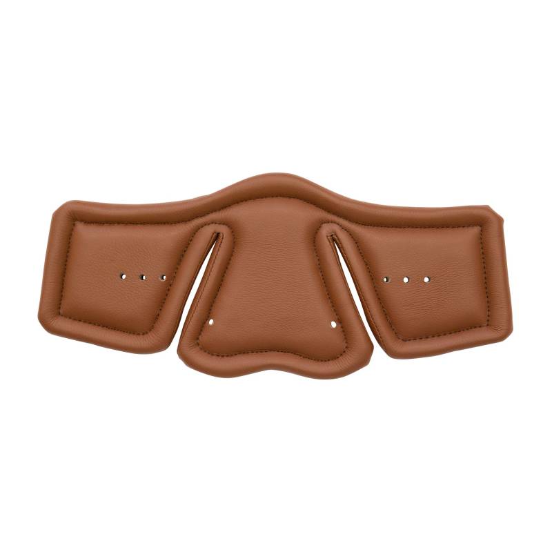 Stübben Equi-Soft® Polster für Sattelgurt Vachetteleder Tobacco, Einheitsgröße 50-150 cm von Stübben
