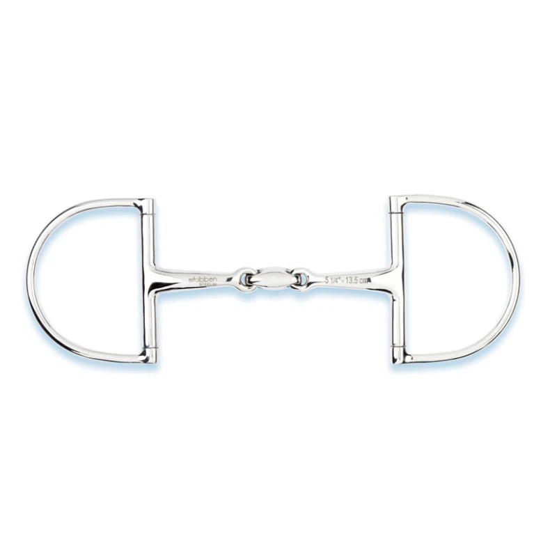 Stübben Gebiss 2251 D-Ringtrense Easy Control doppelt gebrochen Weite 12,5 cm, Stärke 14 mm Stübben Gebiss 2251 D-Ringtrense Easy Control doppelt gebrochen Weite 12,5 cm, Stärke 14 mm von Stübben