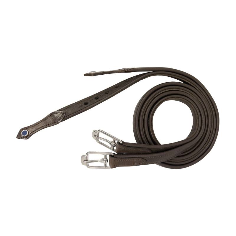 Stübben Steigbügelriemen de Luxe Ebony, S (130 cm) von Stübben