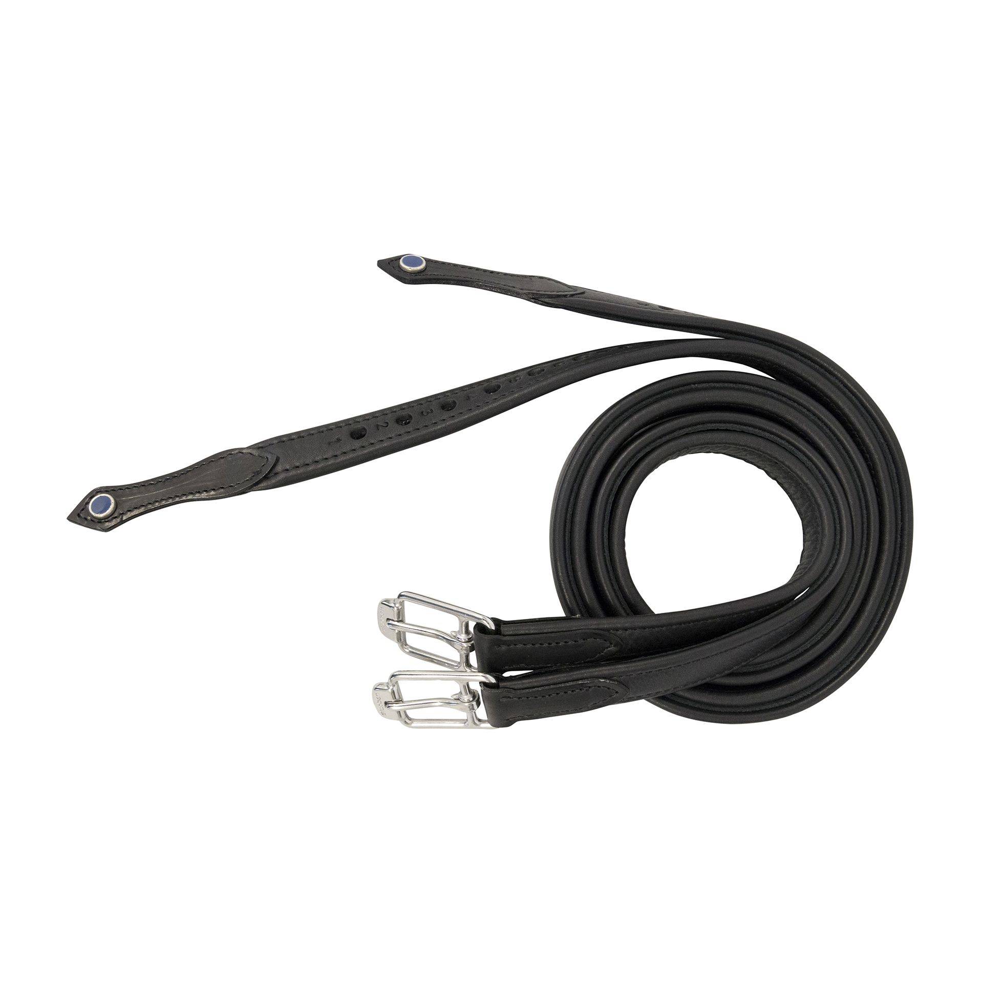 Stübben Steigbügelriemen de Luxe Schwarz, L (152 cm) von Stübben