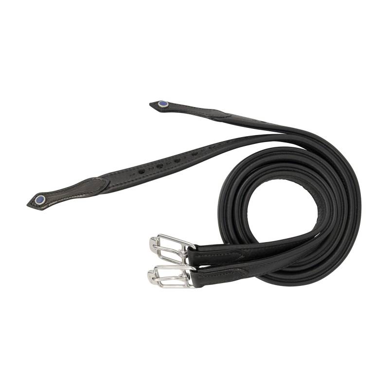 Stübben Steigbügelriemen de Luxe Schwarz, M (145 cm) von Stübben