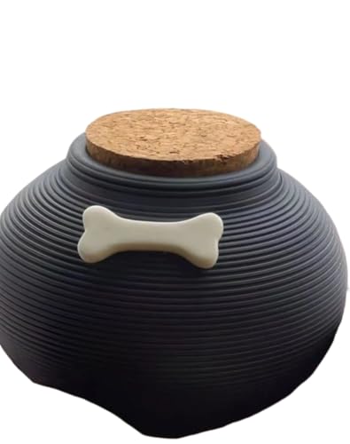 StuiQSDRV Haustier Urne Sarg Urne für Hunde Memorial Geschenk Verlieren Einer Katze Memorial Stone Haustier Geschenke Hund Denkmäler Beerdigungen Speicher (Weiss) von StuiQSDRV
