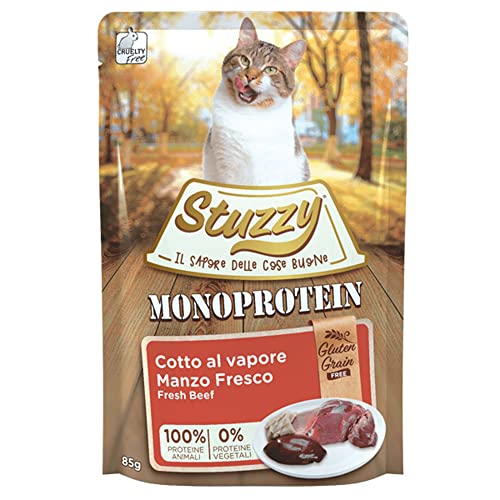 STUZZY Stuzzycat Gf Mono-Rindfleisch Gr. 85 Nassfutter für Katzen STUZZY Stuzzycat Gf Mono-Rindfleisch Gr. 85 Nassfutter für Katzen von Stuzzy