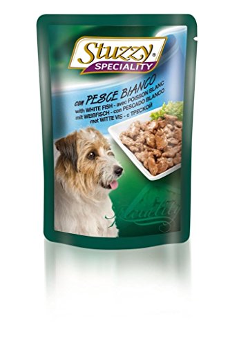 Stuzzy Dog Speciality Weißfisch, Hundefutter nass in Soße, 24 Beutel x 100 g Stuzzy Dog Speciality Weißfisch, Hundefutter nass in Soße, 24 Beutel x 100 g von Stuzzy