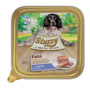 Stuzzy Pastete mit Ente Hunde-Nassfutter (150 g) 4 Paletten (88 x 150 g) von Stuzzy