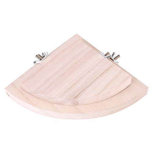 Vogelkäfig-Sitzstangen aus Holz, Fächerform, ideales Spielzeug für Hamster, Papageien und mehr, 2 Stück Vogelkäfig-Sitzstangen aus Holz, Fächerform, ideales Spielzeug für Hamster, Papageien und mehr, 2 Stück von Stylebest