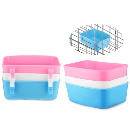 3 x Kaninchen-Futterspender für Hühner, Meerschweinchen, Futterschüssel zum Aufhängen, 425 ml, zum Aufhängen, Bewässerungsbehälter, Futterschale, Becher, Trinkbecher für Vogelbad, Hamsterbett 3 x Kaninchen-Futterspender für Hühner, Meerschweinchen, Futterschüssel zum Aufhängen, 425 ml, zum Aufhängen, Bewässerungsbehälter, Futterschale, Becher, Trinkbecher für Vogelbad, Hamsterbett von Styquenzer