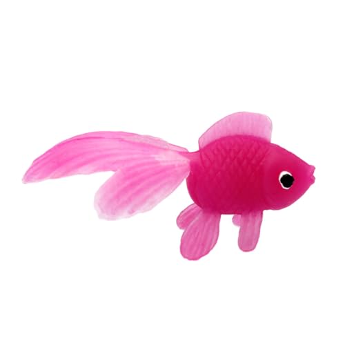 Bewegliches Fischspielzeug aus sicheren Materialien, Ergänzung für jedes Aquarium, umweltfreundliche Materialien, künstlicher Kunstfisch, rosa von Suammiitstrieadea