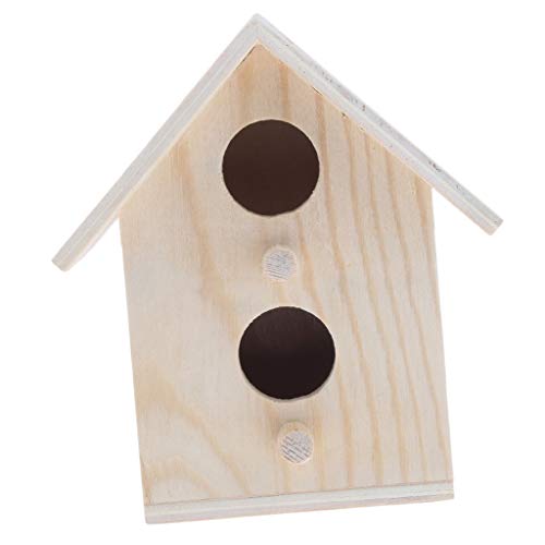 Bird Supplies Papageienkäfig Zubehör Holzkiste 2 Loch Haus Hütte Vogelhaus Bird Supplies Papageienkäfig Zubehör Holzkiste 2 Loch Haus Hütte Vogelhaus von Suammiitstrieadea