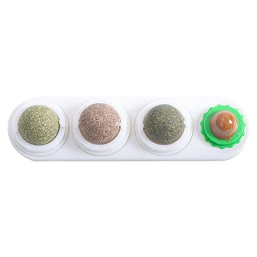 Catnip Balls Natural Removable for Teeth Grinding Cat Ball Toy White Catnip Balls Natural Removable for Teeth Grinding Cat Ball Toy White von Suammiitstrieadea