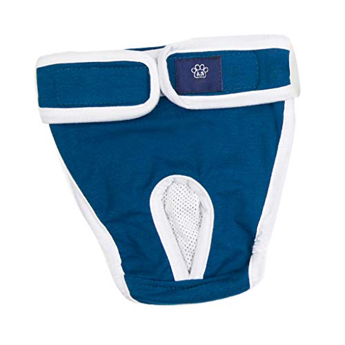 Damenhose für Hündinnen, Stoffwindel, Unterwäsche, Blau, Größe S Damenhose für Hündinnen, Stoffwindel, Unterwäsche, Blau, Größe S von Suammiitstrieadea