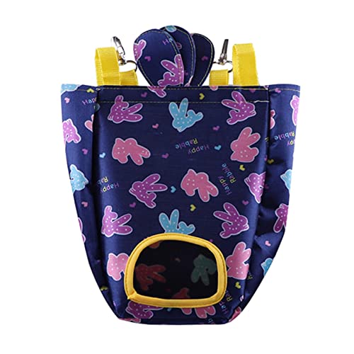 Futterbeutel für Kaninchen, Heu, zum Aufhängen, wasserdicht, für Käfig, Blau von Suammiitstrieadea
