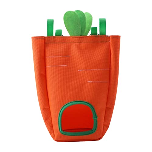 Futterbeutel für Kaninchen, Heu, zum Aufhängen, wasserdicht, für Käfig, Orange Futterbeutel für Kaninchen, Heu, zum Aufhängen, wasserdicht, für Käfig, Orange von Suammiitstrieadea