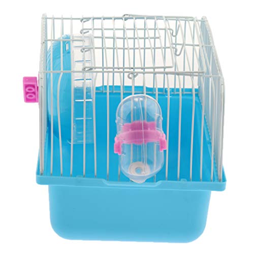 Hamsterkäfig Transportbox mit Laufrad Wasserflasche Schale blau Hamsterkäfig Transportbox mit Laufrad Wasserflasche Schale blau von Suammiitstrieadea