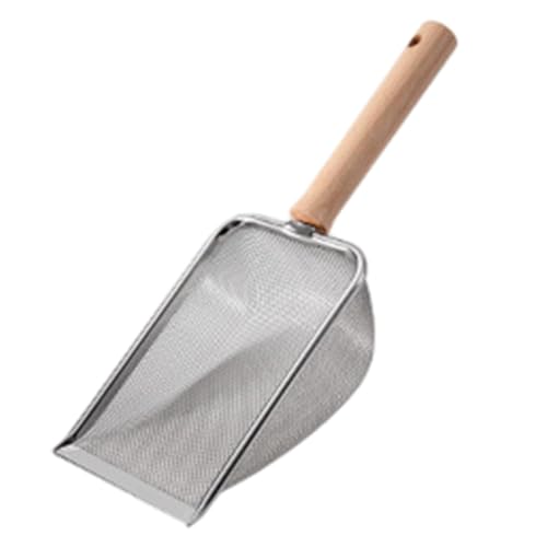Haustier-Siebschaufel, Sandschaufel, Aquarium, tiefe Schaufel, Kätzchen, Katzen, Streuschaufel, Netz, 1,5 x 1,5 mm von Suammiitstrieadea