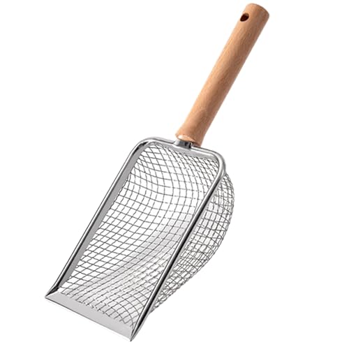Haustier-Siebschaufel, Sandschaufel, Aquarium, tiefe Schaufel, Kätzchen, Katzen, Streuschaufel, Netz, 5 x 5 mm Haustier-Siebschaufel, Sandschaufel, Aquarium, tiefe Schaufel, Kätzchen, Katzen, Streuschaufel, Netz, 5 x 5 mm von Suammiitstrieadea
