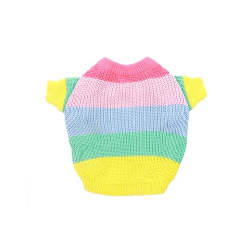 Haustier-Winterpullover, wiederverwendbar, flexibel, Ersatz, gestrickt, niedlich, thermisch, warm, atmungsaktiv, Mantel, Kleidung, Größe L Haustier-Winterpullover, wiederverwendbar, flexibel, Ersatz, gestrickt, niedlich, thermisch, warm, atmungsaktiv, Mantel, Kleidung, Größe L von Suammiitstrieadea