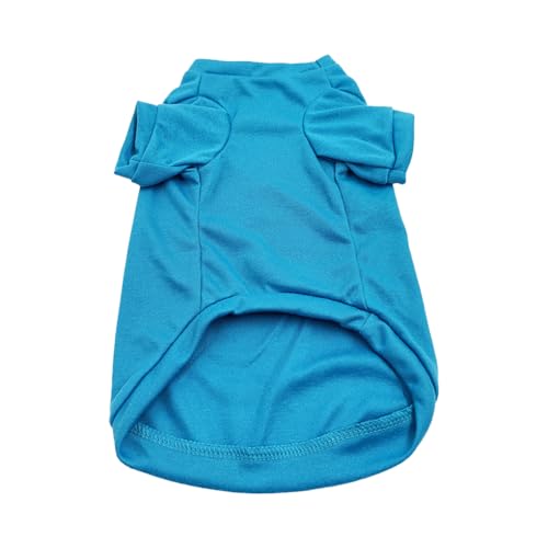 Haustierkleidung, Haustiermäntel, einfache Hundejacke, bezaubernd, lustig, auffällig, waschbar, Welpenpullover, Buchstaben, Hundeweste, Blau, Größe L Haustierkleidung, Haustiermäntel, einfache Hundejacke, bezaubernd, lustig, auffällig, waschbar, Welpenpullover, Buchstaben, Hundeweste, Blau, Größe L von Suammiitstrieadea