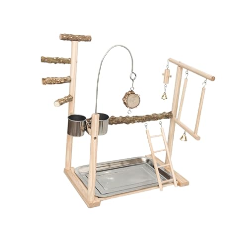 Holz Vogelspielplatz Leiter Vogelsitzstange Spiel für Kakadus Wellensittiche Holz Vogelspielplatz Leiter Vogelsitzstange Spiel für Kakadus Wellensittiche von Suammiitstrieadea