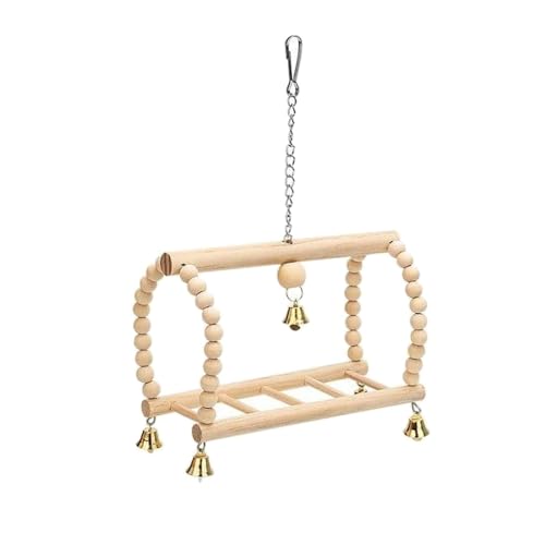 Holzbrücke Treppe Kletterschaukel für Papageien Vogel Wellensittich Holzbrücke Treppe Kletterschaukel für Papageien Vogel Wellensittich von Suammiitstrieadea