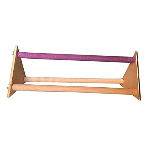 Holzständer Hühnerspielzeug Vogel Sitzstange Ständer Spielzeug Kauspielzeug für Papagei Hühner Ara B, Nr. 1 Holzständer Hühnerspielzeug Vogel Sitzstange Ständer Spielzeug Kauspielzeug für Papagei Hühner Ara B, Nr. 1 von Suammiitstrieadea