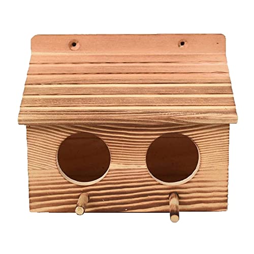 Holztürgriff Vogelhaus Nest Hängende Outdoor Garten Dekor Holztürgriff Vogelhaus Nest Hängende Outdoor Garten Dekor von Suammiitstrieadea