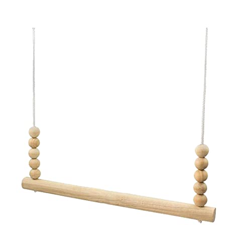 Hühnerschaukel aus Holz zum Aufhängen, Ständer für große Vögel, Papageienstall, Zubehör Hühnerschaukel aus Holz zum Aufhängen, Ständer für große Vögel, Papageienstall, Zubehör von Suammiitstrieadea