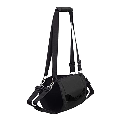 Hundegeschirr zum Heben von Hinterbeinen, Haustierzubehör für Hunde, Größe L 33 x 77 cm, Schwarz, L 33 x 77 cm Hundegeschirr zum Heben von Hinterbeinen, Haustierzubehör für Hunde, Größe L 33 x 77 cm, Schwarz, L 33 x 77 cm von Suammiitstrieadea