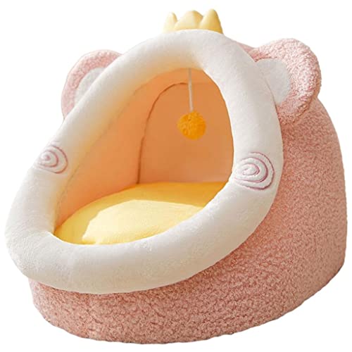 Katzenbett mit rutschfester, wasserabweisender Unterseite für Katzen, Welpen, Haustierbedarf, Größe M, Rosa, M Katzenbett mit rutschfester, wasserabweisender Unterseite für Katzen, Welpen, Haustierbedarf, Größe M, Rosa, M von Suammiitstrieadea