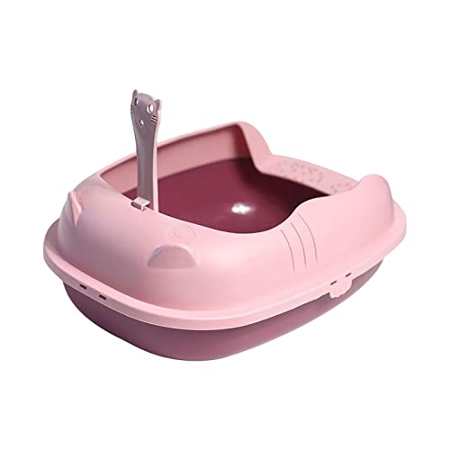 Katzentoilette, langlebig, Sandkasten, Behälter, spritzwassergeschützt, Toilette, Katzentoilette, Rosa Katzentoilette, langlebig, Sandkasten, Behälter, spritzwassergeschützt, Toilette, Katzentoilette, Rosa von Suammiitstrieadea