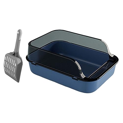 Katzentoilette Kätzchen Töpfchen Toilette für kleine mittelgroße große Katzen Kleintiere Blau Katzentoilette Kätzchen Töpfchen Toilette für kleine mittelgroße große Katzen Kleintiere Blau von Suammiitstrieadea