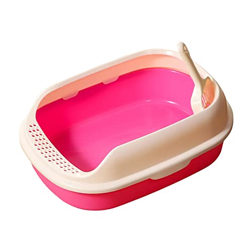 Katzentoilette Kätzchen Toilette Haustier Katzentoilette Bettpfanne Katzenklo Behälter Rosa Katzentoilette Kätzchen Toilette Haustier Katzentoilette Bettpfanne Katzenklo Behälter Rosa von Suammiitstrieadea