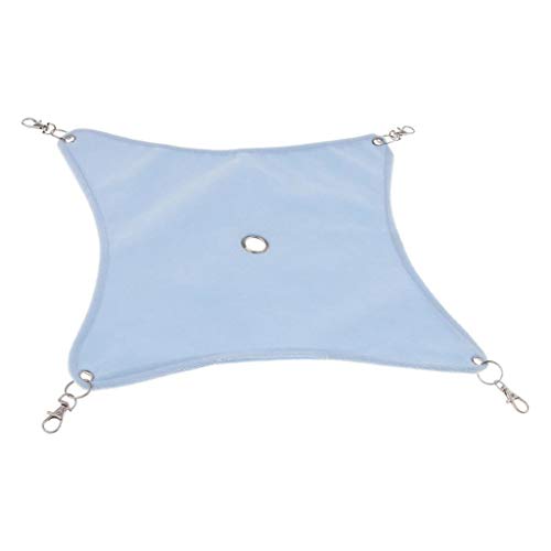 Kleine Hamster-Hängematte, Käfig, Hängebett, Nest für Vögel, Hamster, Mäuse, Blau, M Kleine Hamster-Hängematte, Käfig, Hängebett, Nest für Vögel, Hamster, Mäuse, Blau, M von Suammiitstrieadea