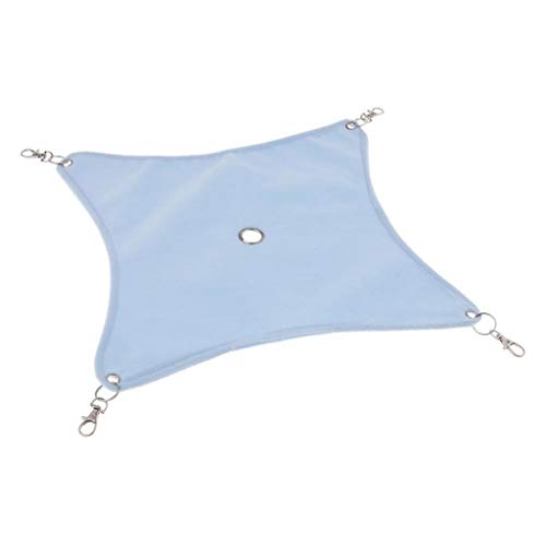 Kleine Hamster-Hängematte Käfig Hängebett Nest für Vögel Hamster Mäuse Blau-L Kleine Hamster-Hängematte Käfig Hängebett Nest für Vögel Hamster Mäuse Blau-L von Suammiitstrieadea