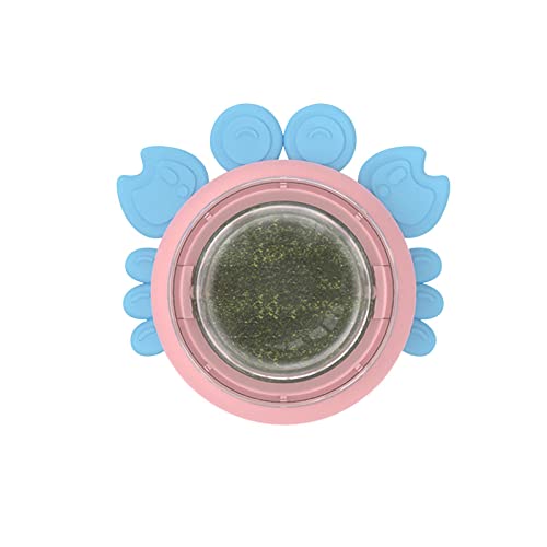 Natürlicher Katzenminze-Ball, Spielzeug, Kätzchen, Kauspielzeug, Kätzchen, spielt mit Deckel, Haustierbedarf, Blau, Krabbe, Blau, Rosa Natürlicher Katzenminze-Ball, Spielzeug, Kätzchen, Kauspielzeug, Kätzchen, spielt mit Deckel, Haustierbedarf, Blau, Krabbe, Blau, Rosa von Suammiitstrieadea