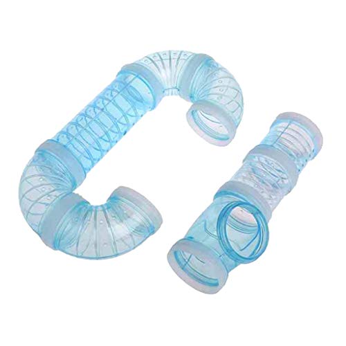 Pet Hamster Tunnel Kleintiere Pipeline Fittings Tube DIY Connected Blue Pet Hamster Tunnel Kleintiere Pipeline Fittings Tube DIY Connected Blue von Suammiitstrieadea