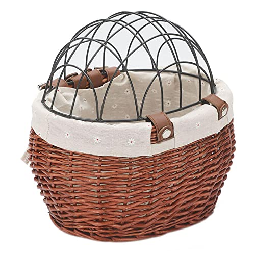 Pets Dog Fahrradkorb vorne Lenker Körbe für Fahrräder Camping Braun Pets Dog Fahrradkorb vorne Lenker Körbe für Fahrräder Camping Braun von Suammiitstrieadea