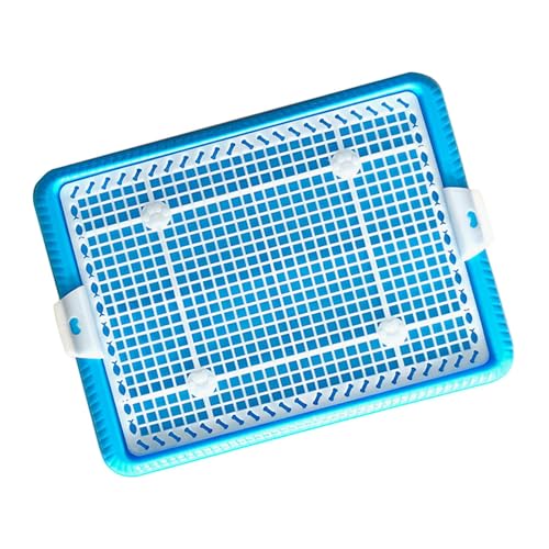 Puppy Dog Potty Tray Indoor Puppy Pee Pad Holder for Small Size Dogs Blue Puppy Dog Potty Tray Indoor Puppy Pee Pad Holder for Small Size Dogs Blue von Suammiitstrieadea