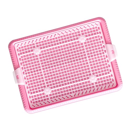 Puppy Dog Potty Tray Indoor Puppy Pee Pad Holder for Small Size Dogs Pink Puppy Dog Potty Tray Indoor Puppy Pee Pad Holder for Small Size Dogs Pink von Suammiitstrieadea